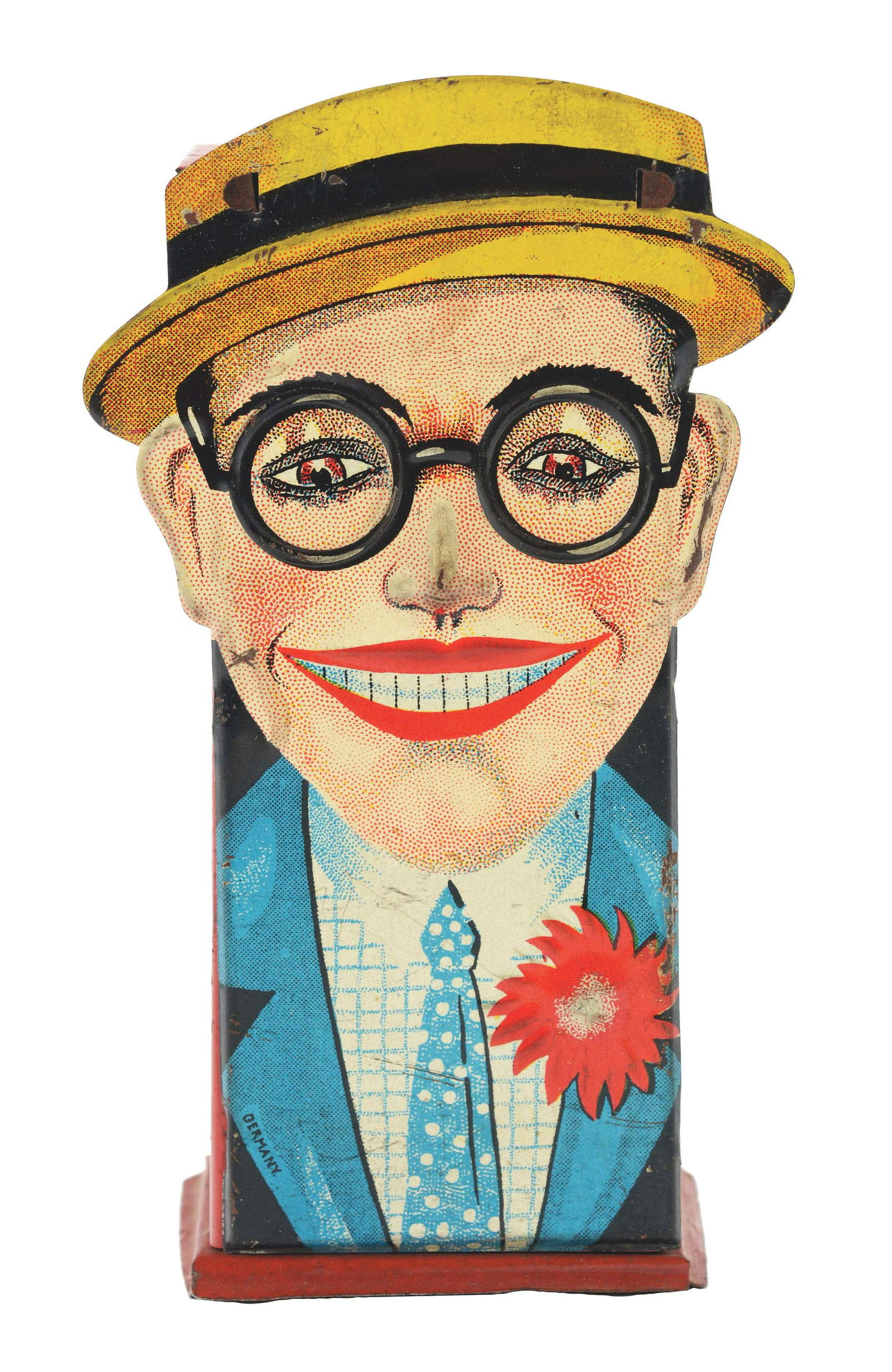 Harold Lloyd Tin Mechanical Bank. (1 of 4)