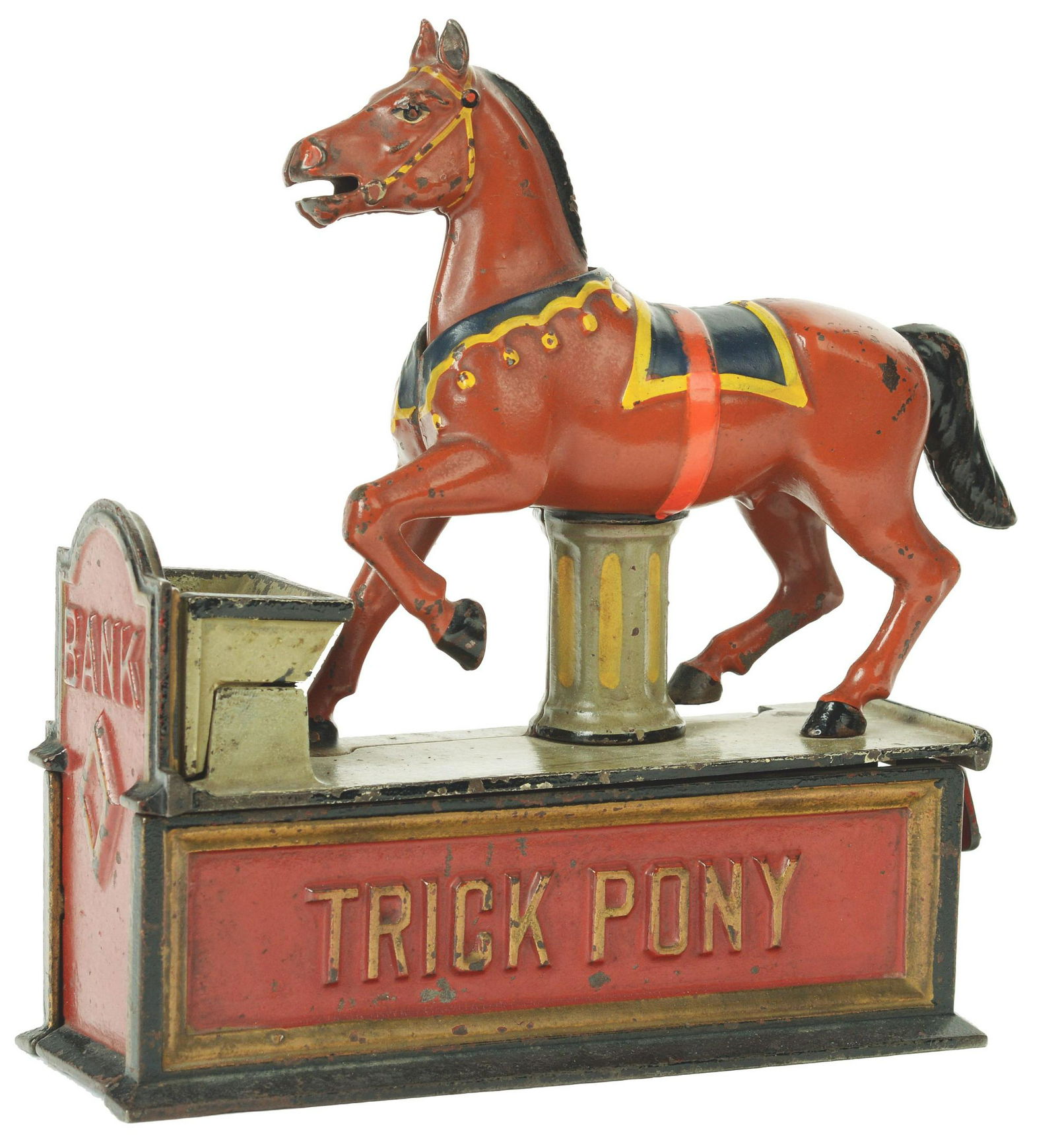 Shepard Hardware Trick Pony CastIron Mechanical Bank. Sep 24, 2019