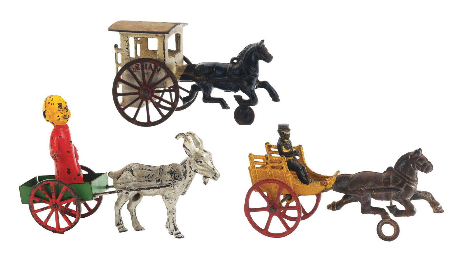 Lot of 3: Small Carts. (1 of 2)