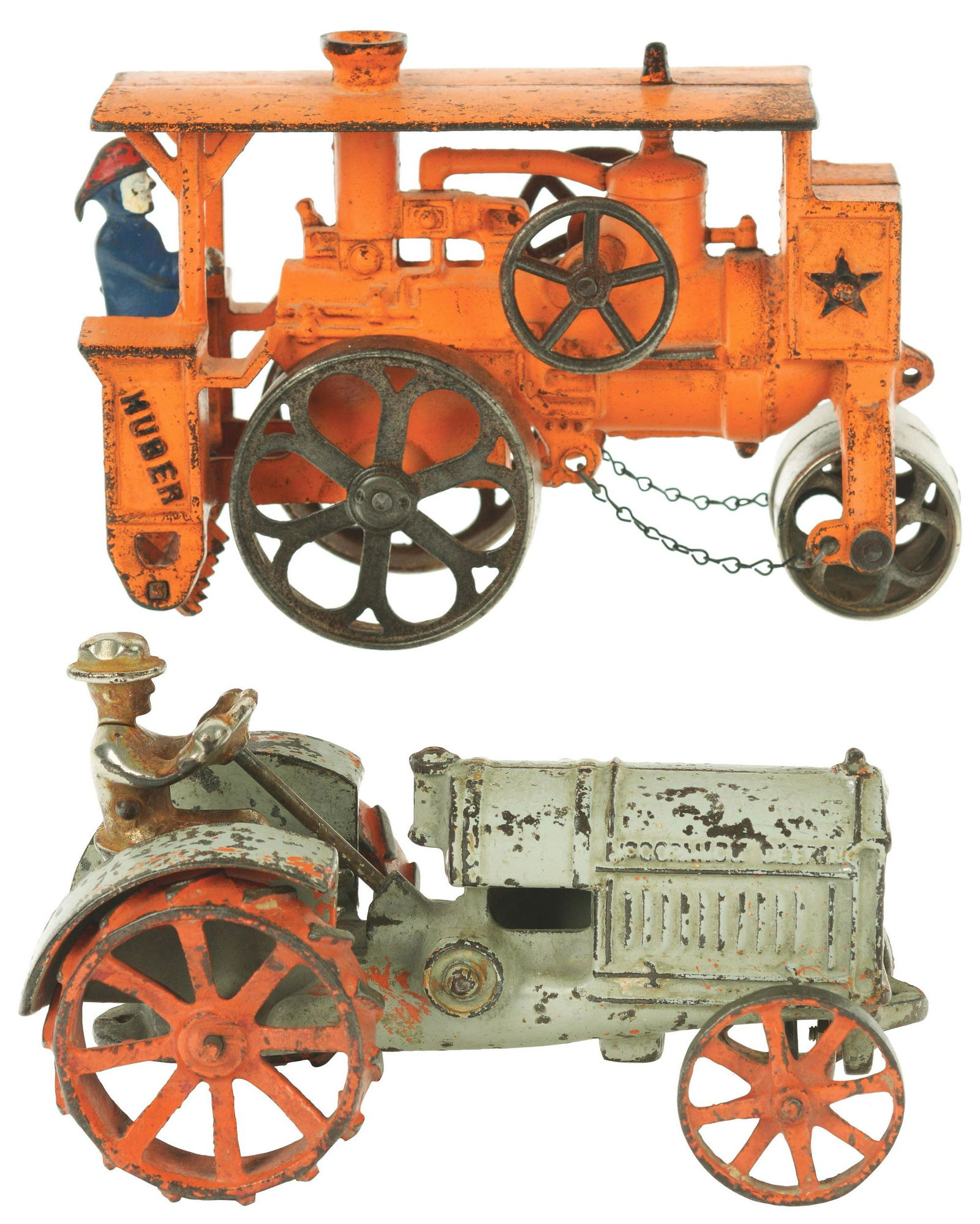 Lot of 2: American Made Cast-Iron Construction Type (1 of 2)