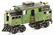 Voltamp Green 2210 Suburban Train Locomotive. - 2