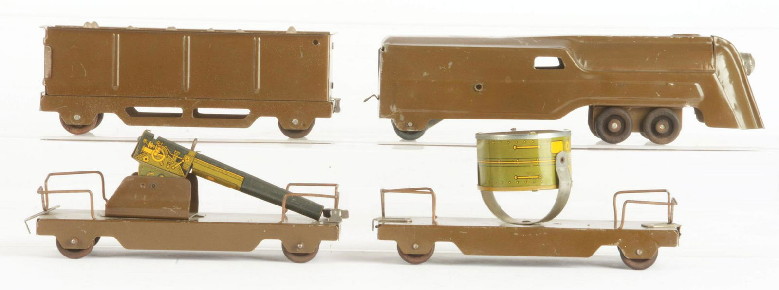 Set of 4: Very Unusual Marx Army Set. (1 of 1)