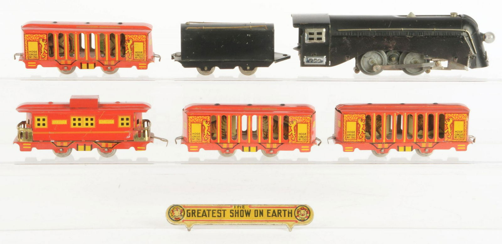 Set of 6: Hoge Circus Set. (1 of 1)