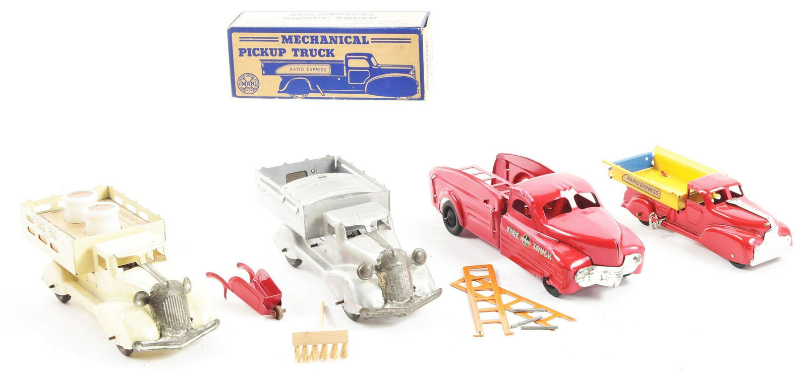 Lot of 4: Marx & Buddy L Tin-Litho & Pressed Steel (1 of 2)