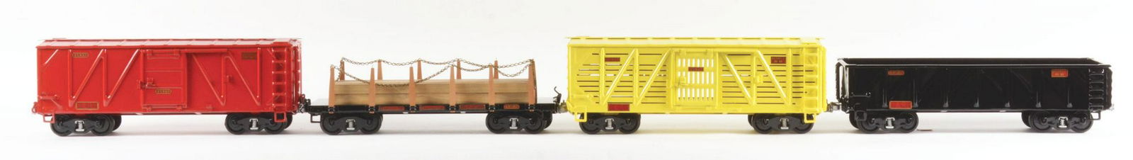 Lot of 4: Pressed Steel Buddy L Train Cars. (1 of 4)