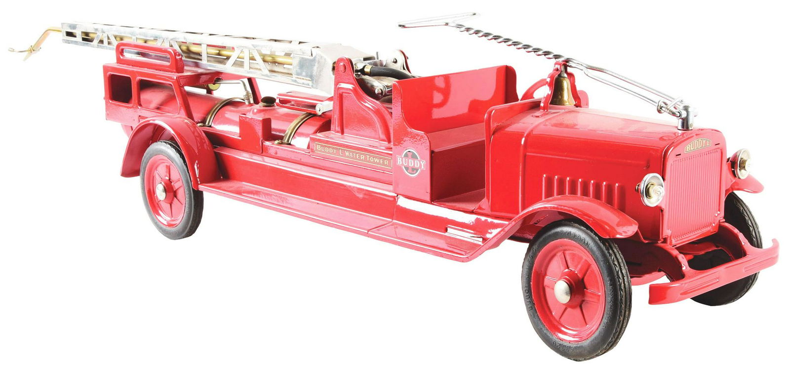 Pressed Steel Buddy L Ladder Truck. (1 of 2)