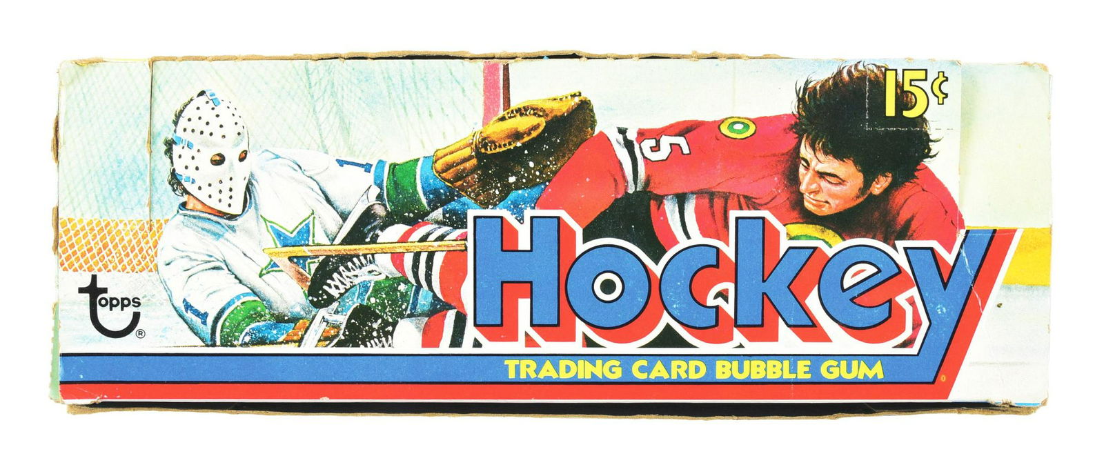 Topps 1974 - 1975 Hockey Wax Box. (1 of 2)