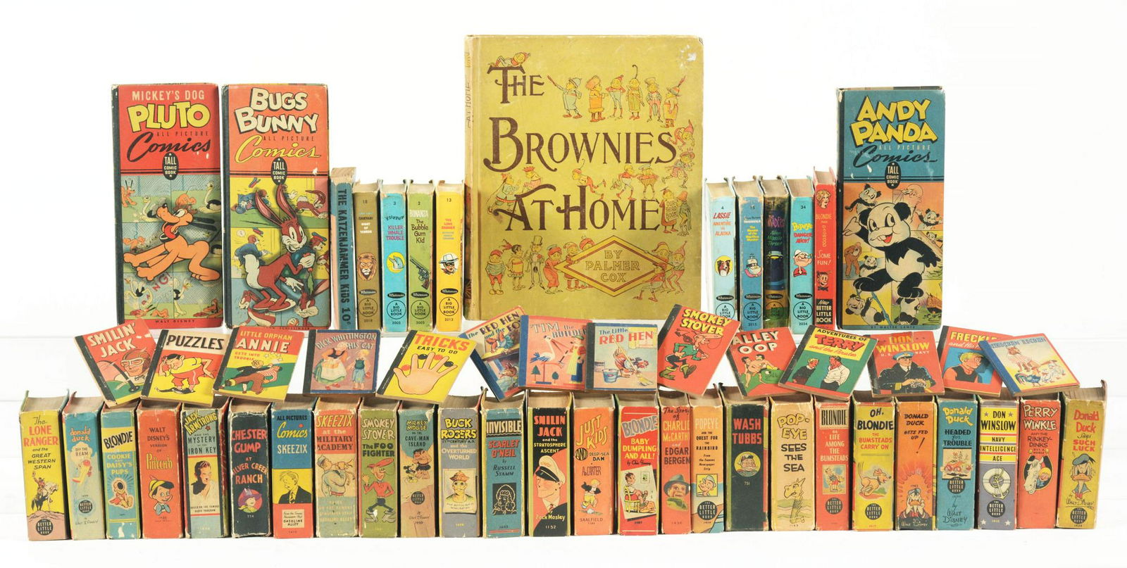 Large Lot of Early & Later Big Little Type Books. (1 of 1)