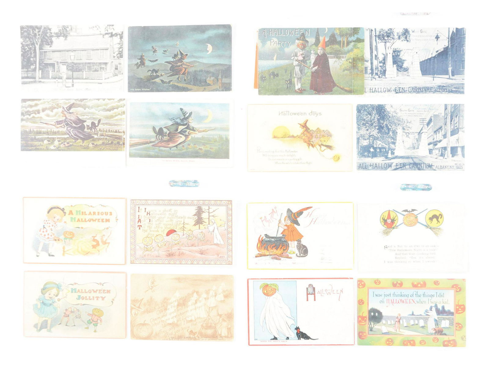 Lot of 100: Vintage Halloween Post Cards. (1 of 7)