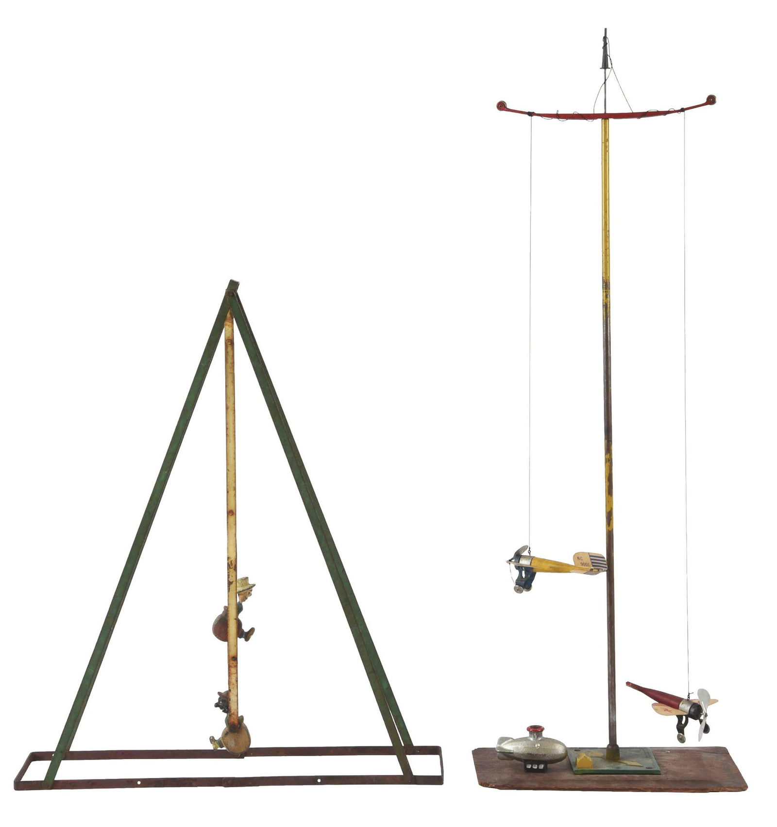 Lot of 2: Early Swing Toys. (1 of 4)