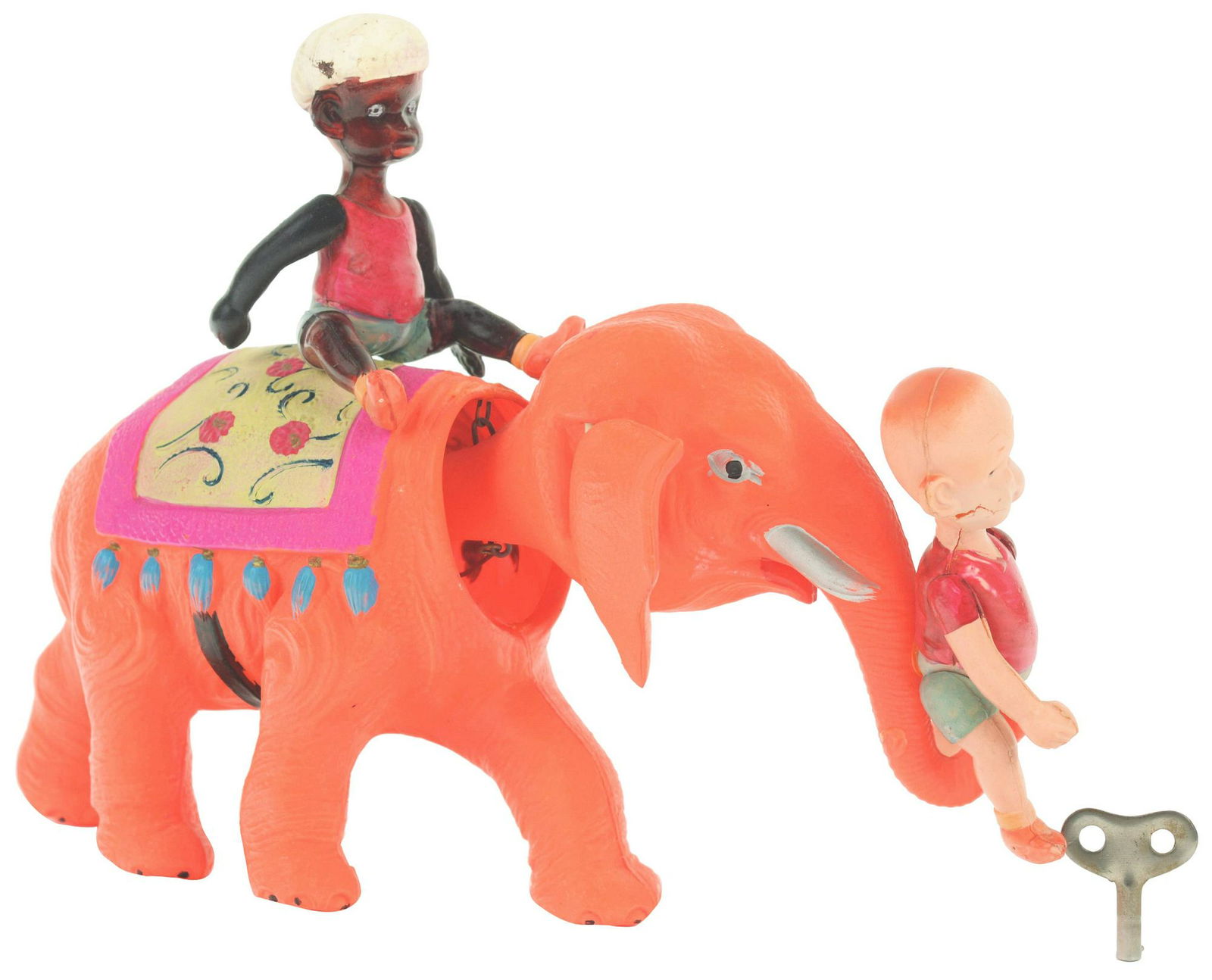 Pre-War Japanese Celluloid Wind-Up Henry on Clockwork (1 of 2)