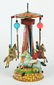 Tin-Litho Large Wind-Up Pre-War Japan Horse Race - 2