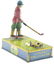 American Tin-Litho Jocko the Golfer Toy.