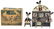 Marx Tin-Litho Wind-Up Merry Makers Band Toy.