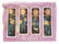 Set of 1964 Car Mascot Bobb'n Head Beatles.