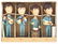 Set of 1964 Car Mascot Bobb'n Head Beatles. - 2