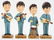 Set of 1964 Car Mascot Bobb'n Head Beatles. - 3