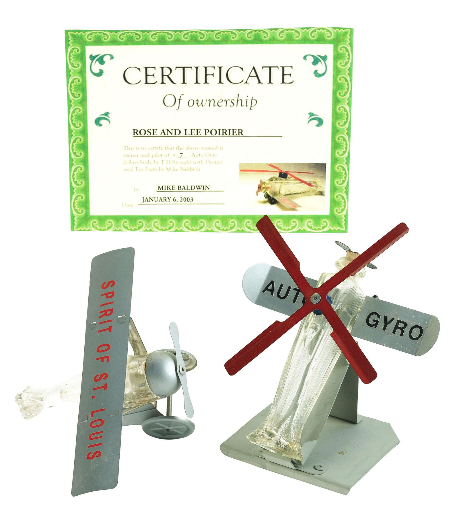 Lot of 2: Contemporary Candy Containers. (1 of 2)