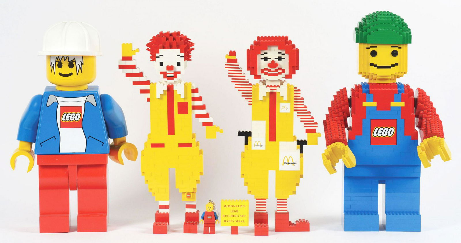 Lot of 4: Advertising Figures - 2 Lego, 2 Ronald (1 of 1)