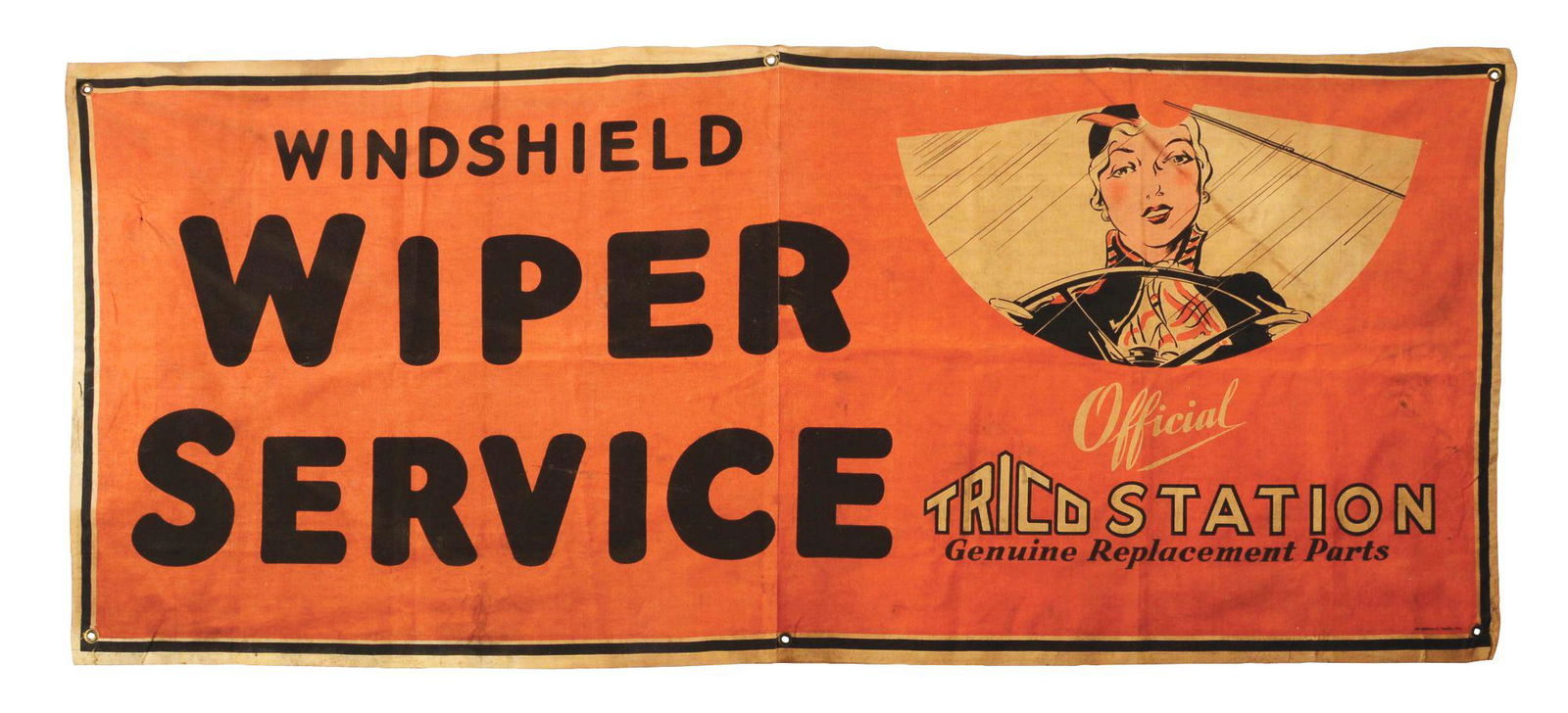 Trico Wiper Blades Windshield Service Cloth Banner. (1 of 2)