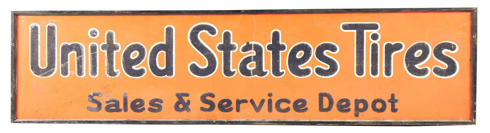 United States Tires Sales & Service Depot Tin Smalts (1 of 2)