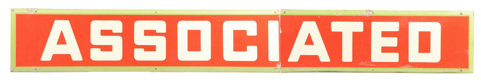 Associated Gasoline Two Piece Porcelain Service Station (1 of 4)