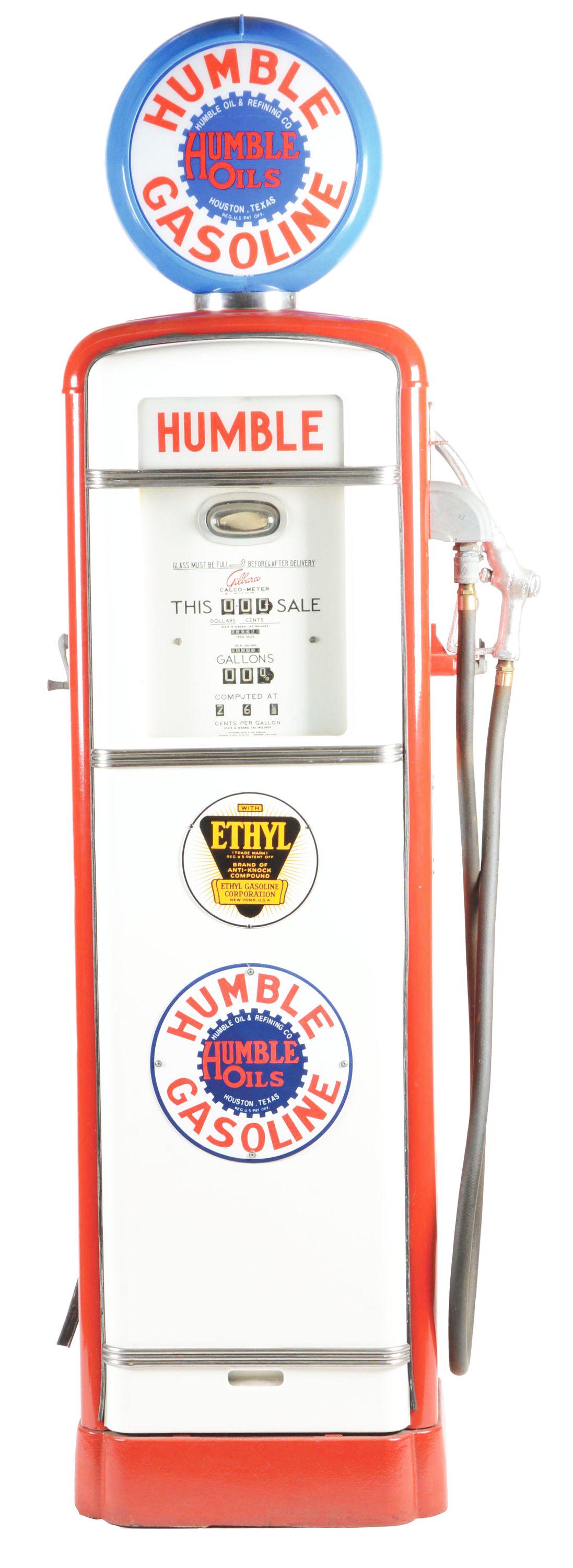 Gilbarco Calco Meter Gas Pump Restored In Humble (1 of 5)