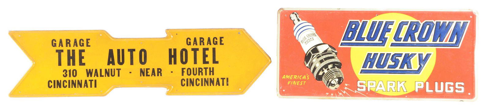 Lot Of Two: Auto Hotel Arrow & Blue Crown Husky Spark (1 of 2)