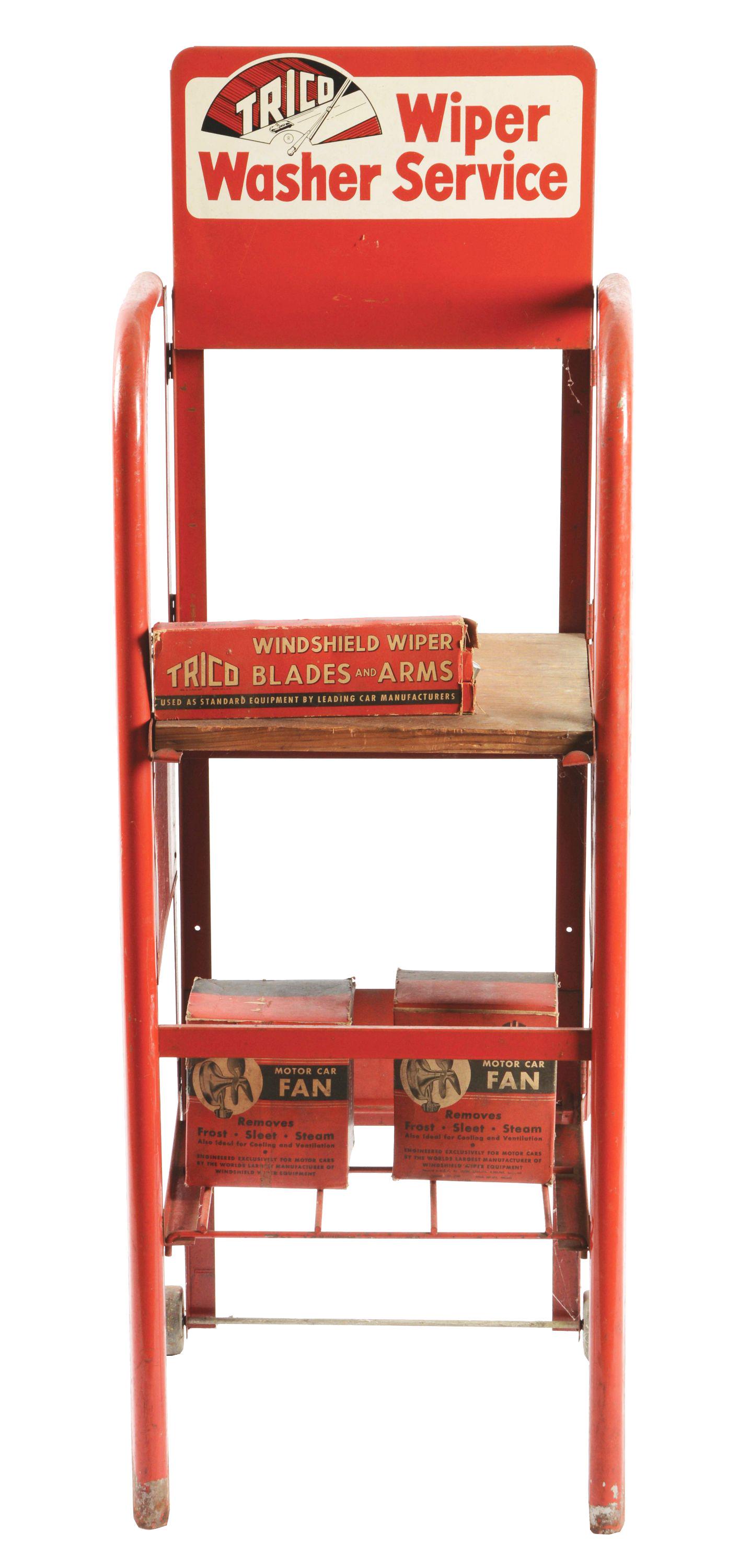Trico Wiper Washer Service Station Display Rack. (1 of 2)