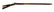 (A) FLINTLOCK KENTUCKY RIFLE SIGNED HENRY YOUNG ON