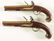 (A) UNIQUE AND EXTREMELY RARE PAIR OF FLINTLOCK - 2