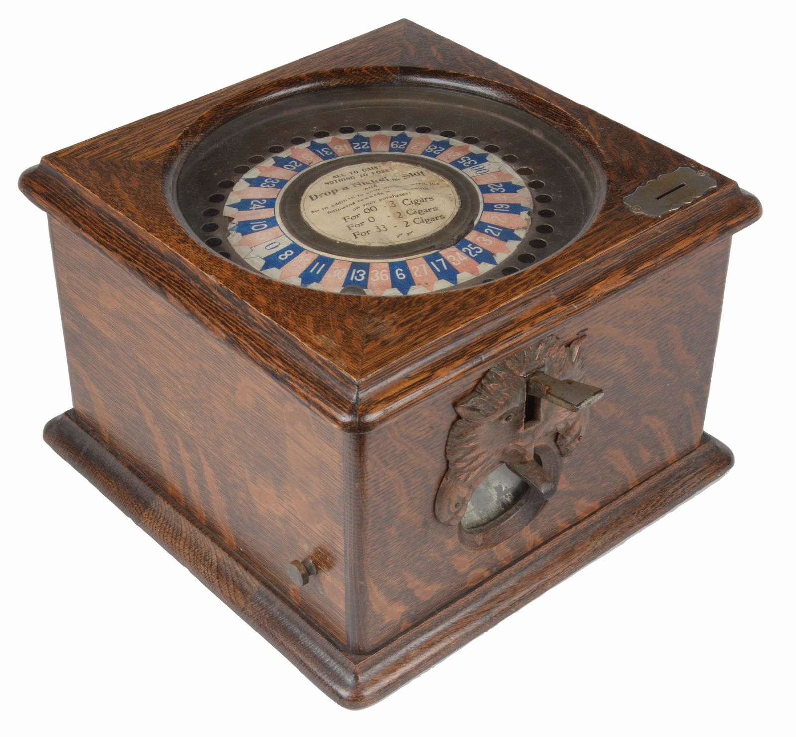 5¢ ATLAS "ROULETTE" TRADE STIMULATOR. (1 of 5)