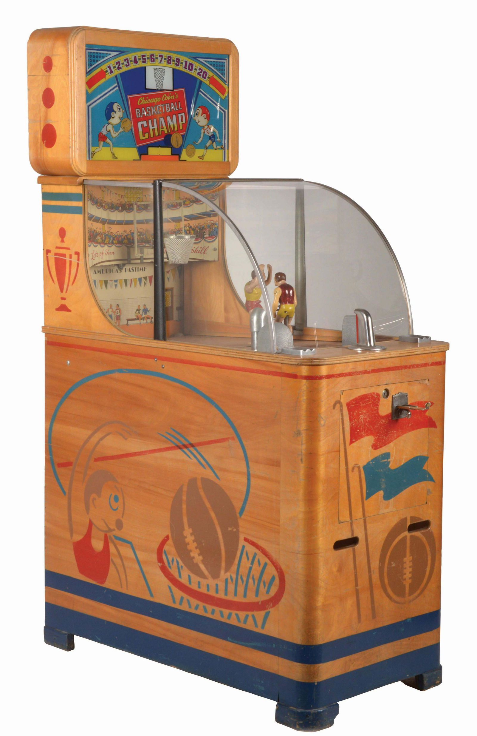 CHICAGO COIN BASKETBALL CHAMP. (1 of 5)