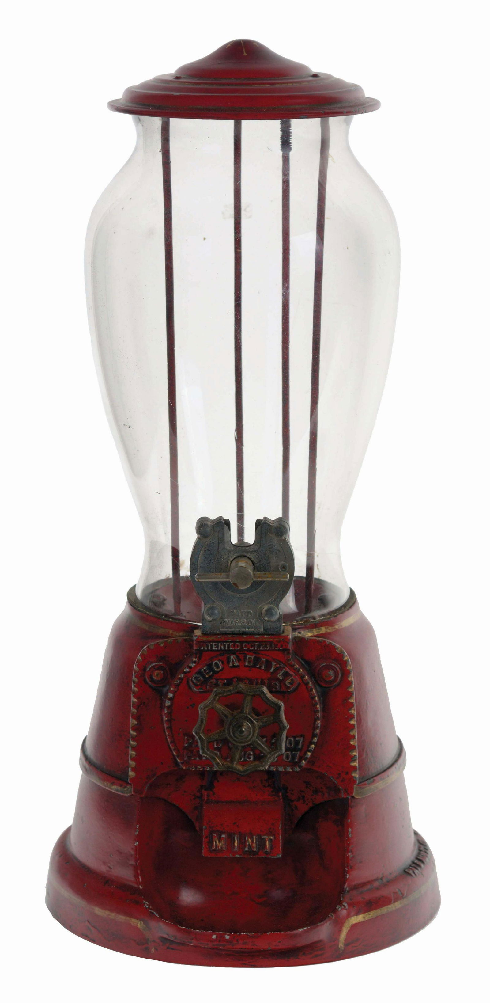 GEO A BAYLE MINT VENDOR. (1 of 3)