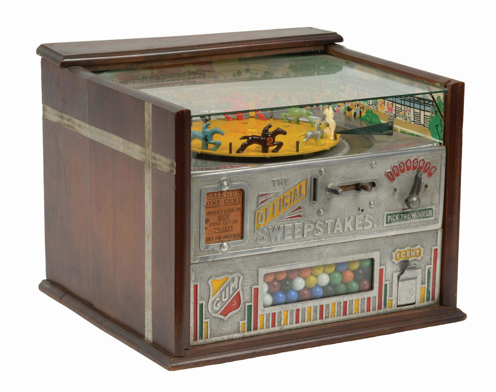 1¢ ROCK-OLA THE OFFICIAL SWEEPSTAKES TRADE STIMULATOR. (1 of 6)