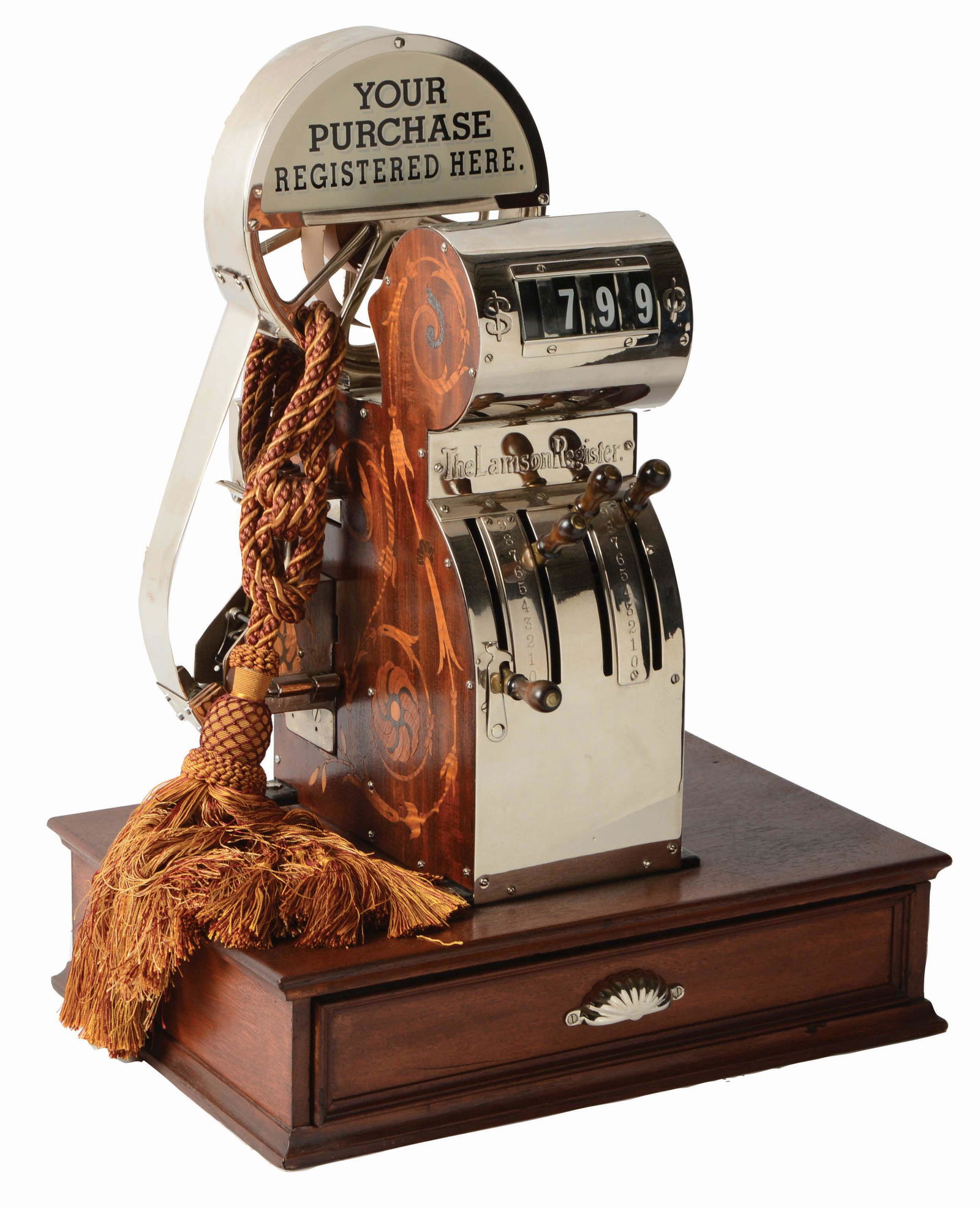 LAMSON PUMP REGISTER. (1 of 4)