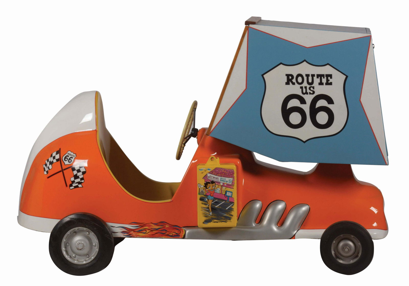 ALL-TECH'S CROSS COUNTRY RACER ARCAGE GAME. (1 of 6)