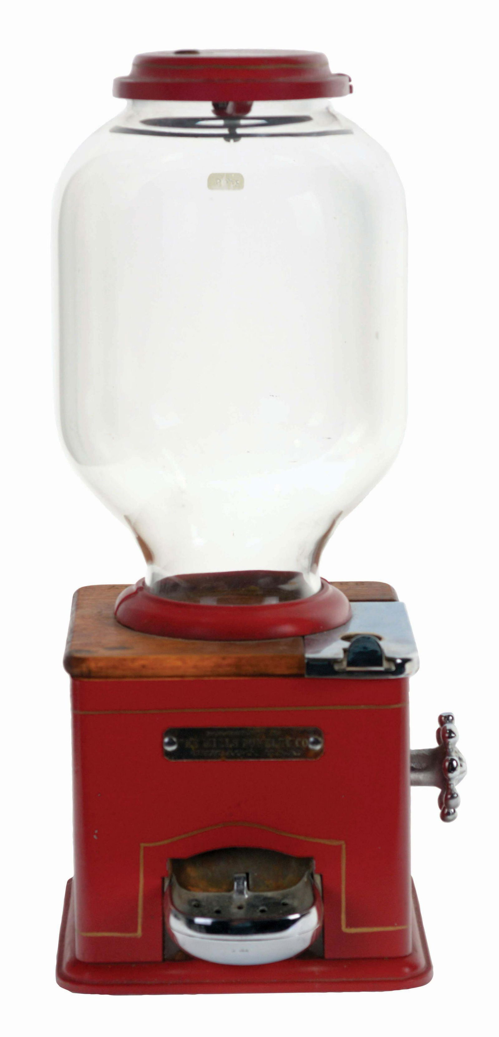 1¢ FAUSTMAYER PEANUT VENDOR. (1 of 4)