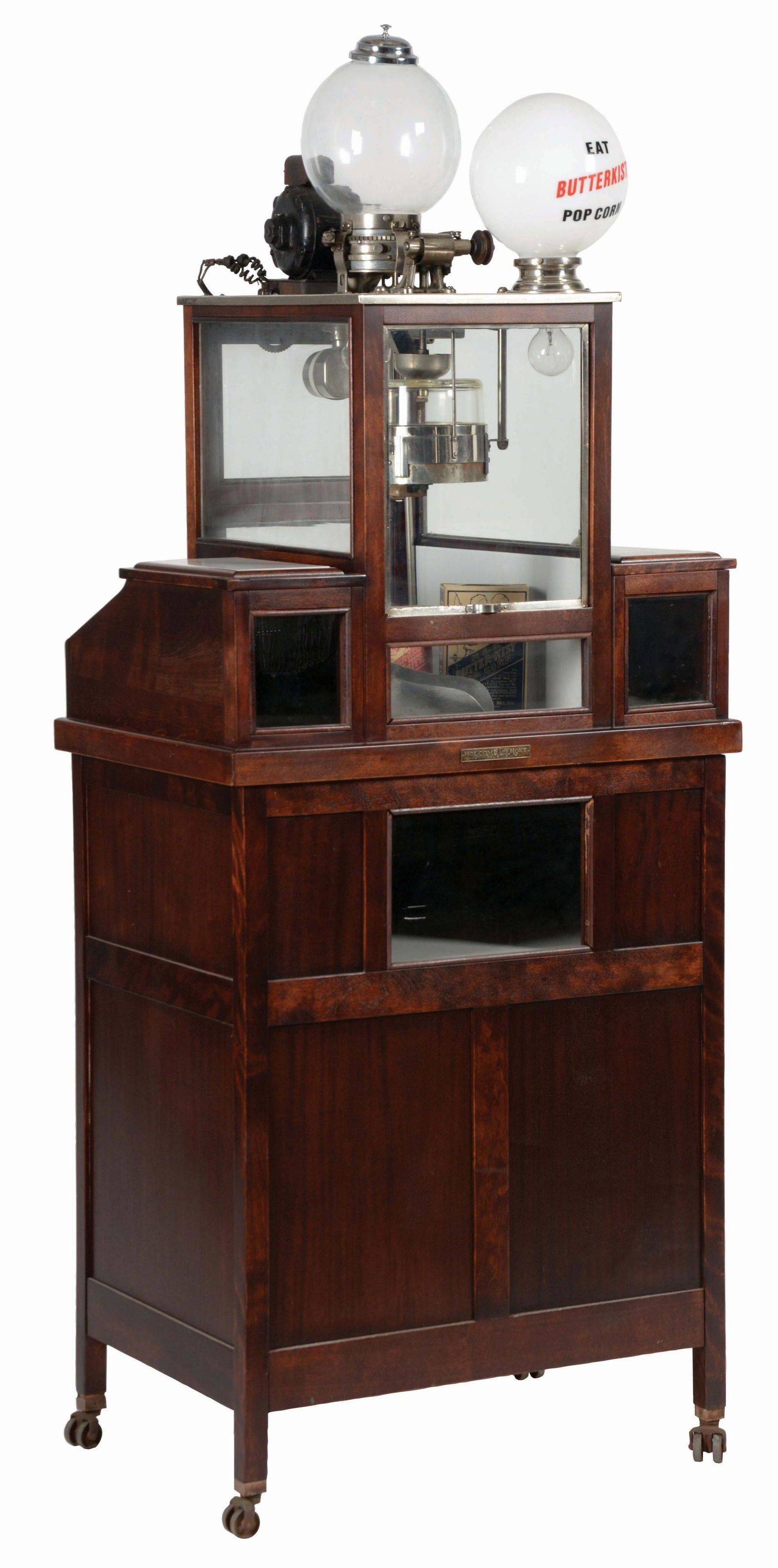 HOLCOMB & HOKE BUTTER KIST POPCORN MACHINE. (1 of 6)
