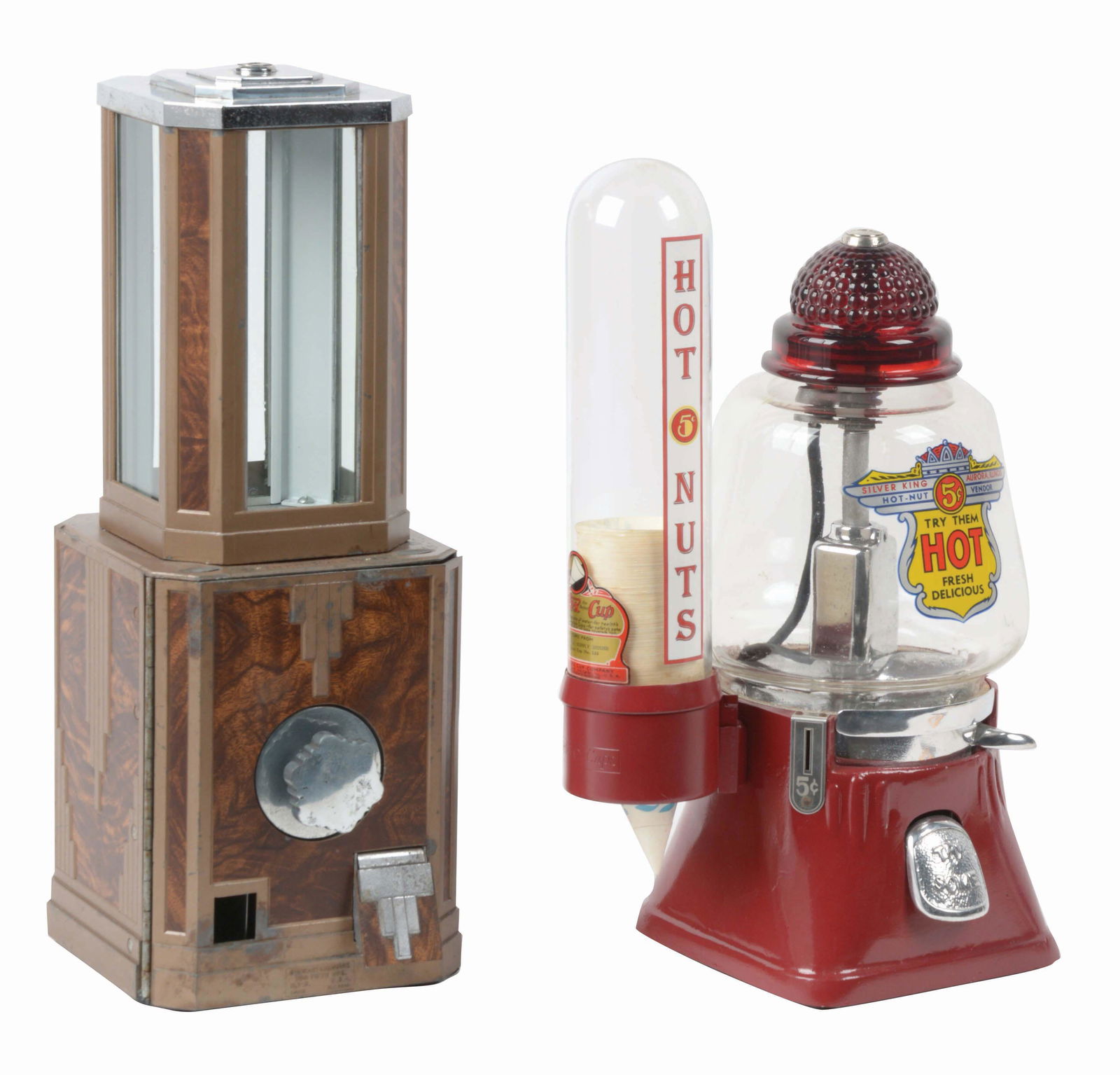 LOT OF 2: SILVER KING HOT NUT AND STEWART AND MCGUIRE (1 of 4)