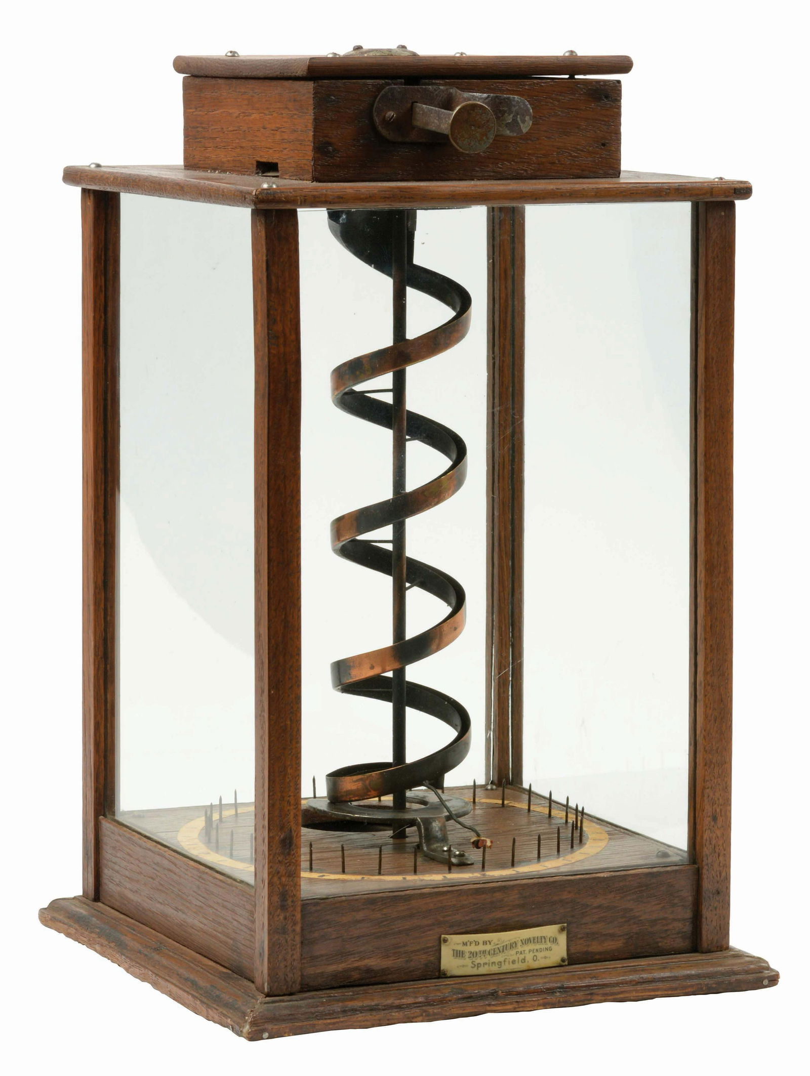 5¢ 20TH CENTURY NOVELTY CO. SPIRAL TRADE STIMULATOR. (1 of 3)