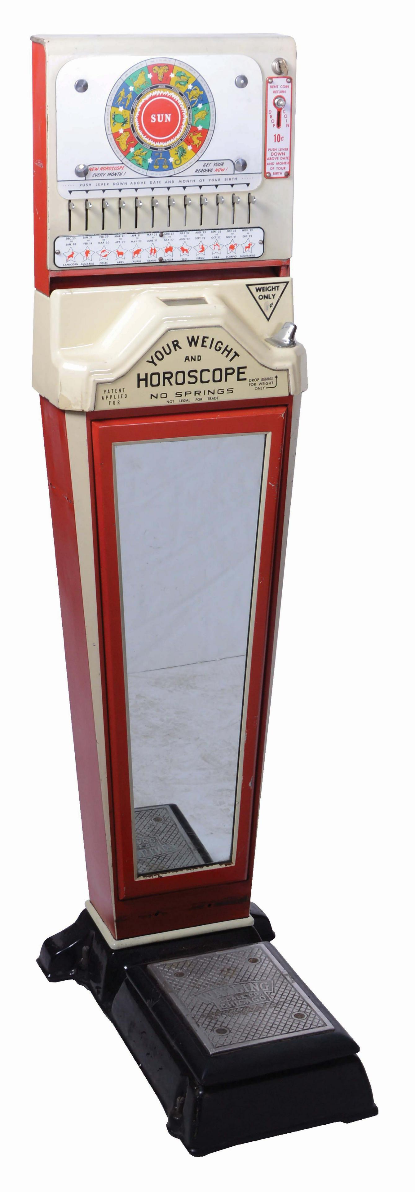 10¢ WATLING HOROSCOPE SCALE. (1 of 5)