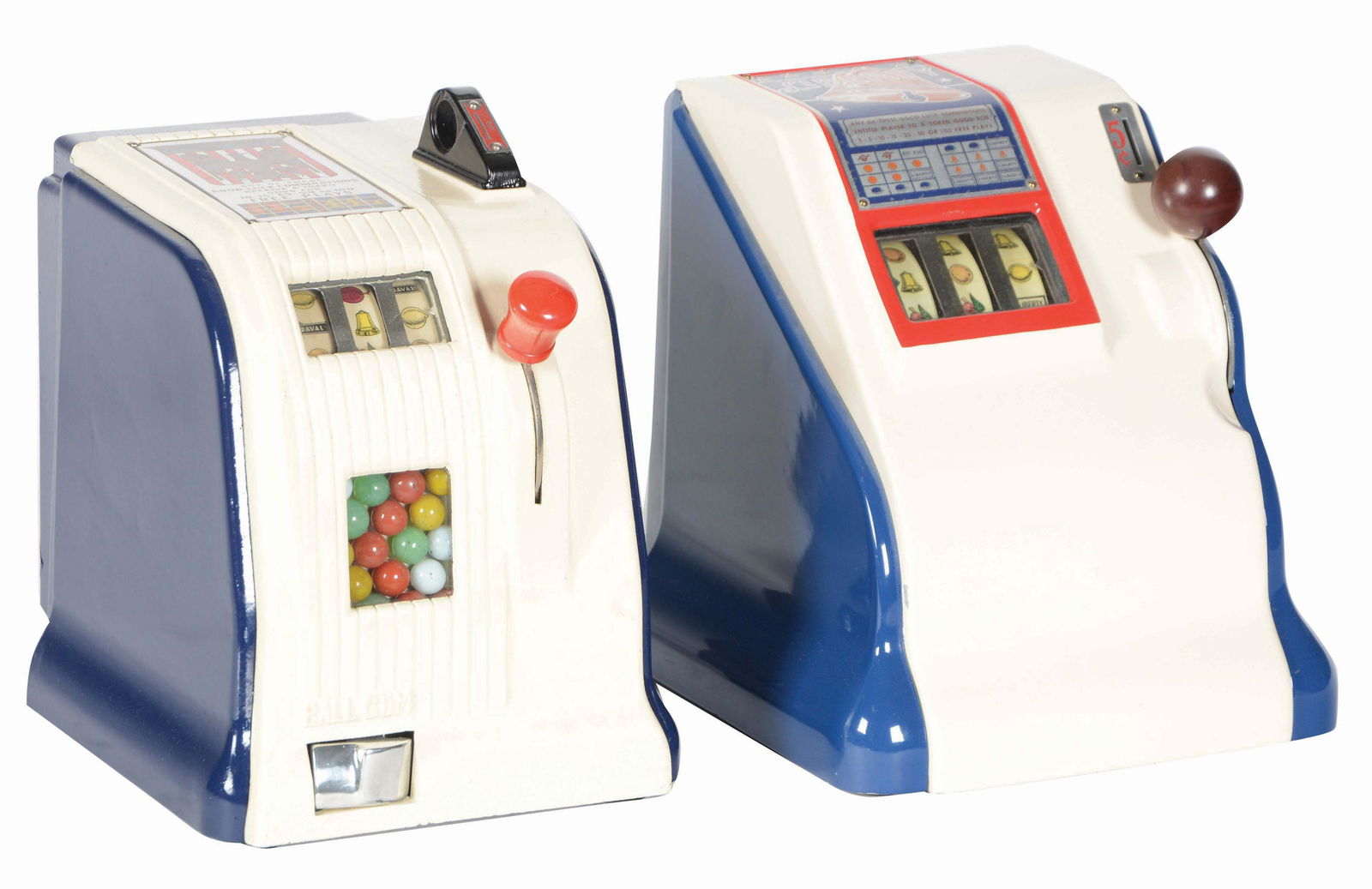 LOT OF 2: 1¢ DAVAL "AMERICAN EAGLE" AND 1¢ GROETCHEN (1 of 5)