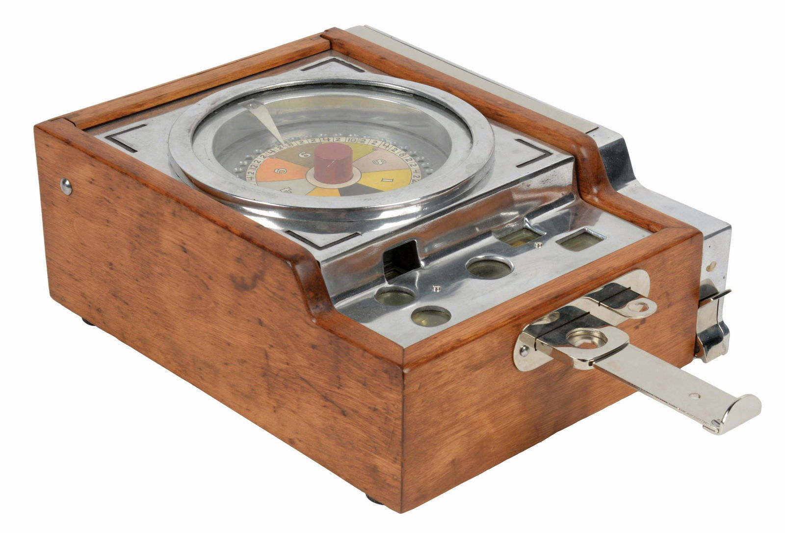 1¢ O.D. JENNINGS LITTLE MYSTERY ROULETTE BALL GUM TRADE (1 of 4)