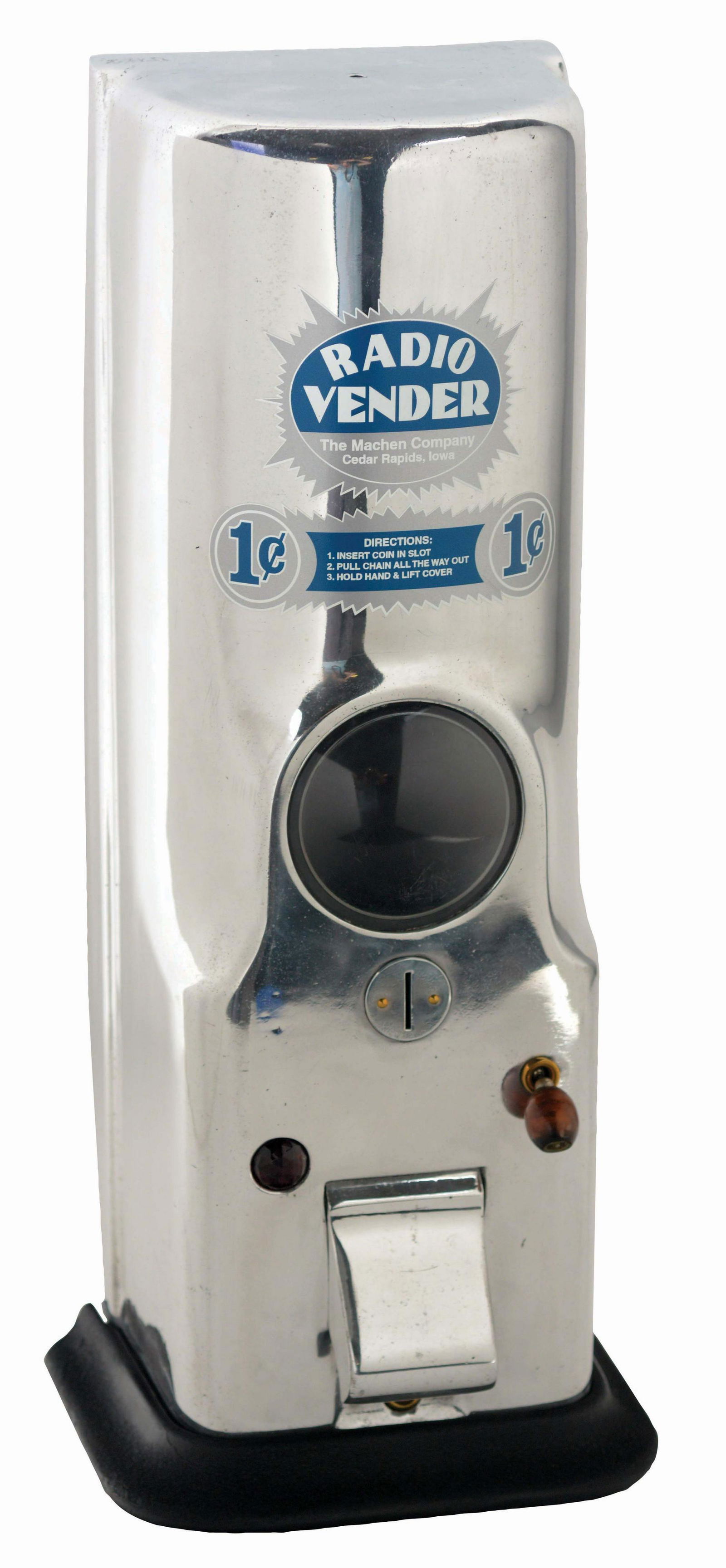 1¢ RADIO VENDOR MADE FOR THE MACHEN COMPANY. (1 of 4)