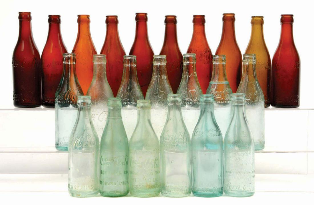 LOT OF 23: MISSISSIPPI COCA-COLA BOTTLES. (1 of 1)