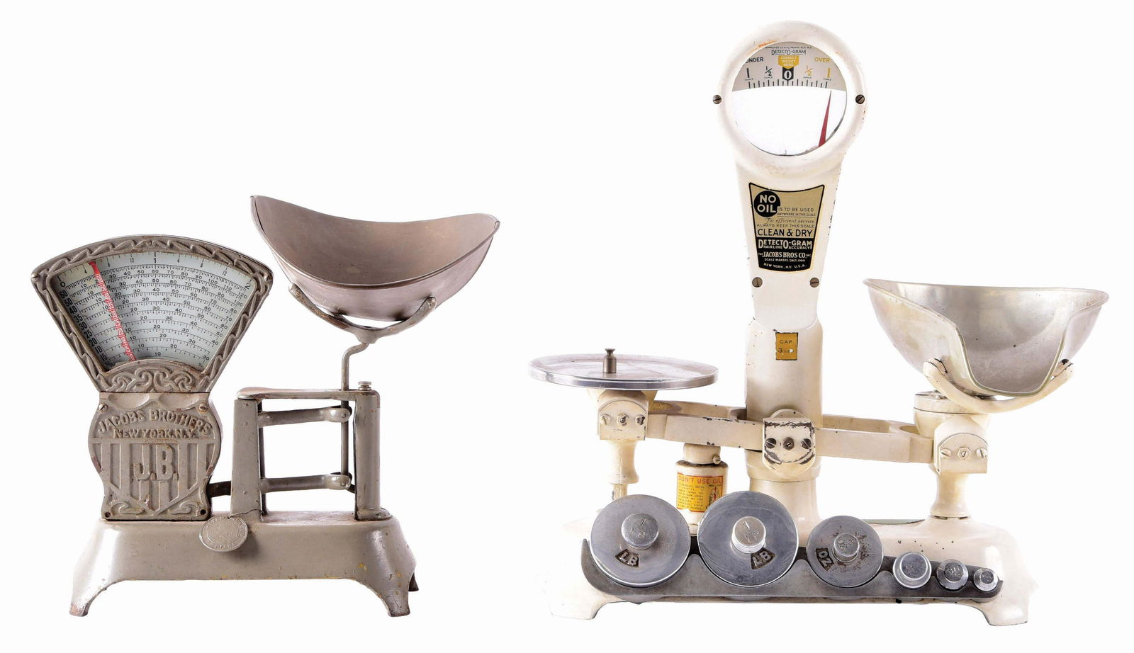 LOT OF 2: STORE CANDY SCALES. (1 of 2)