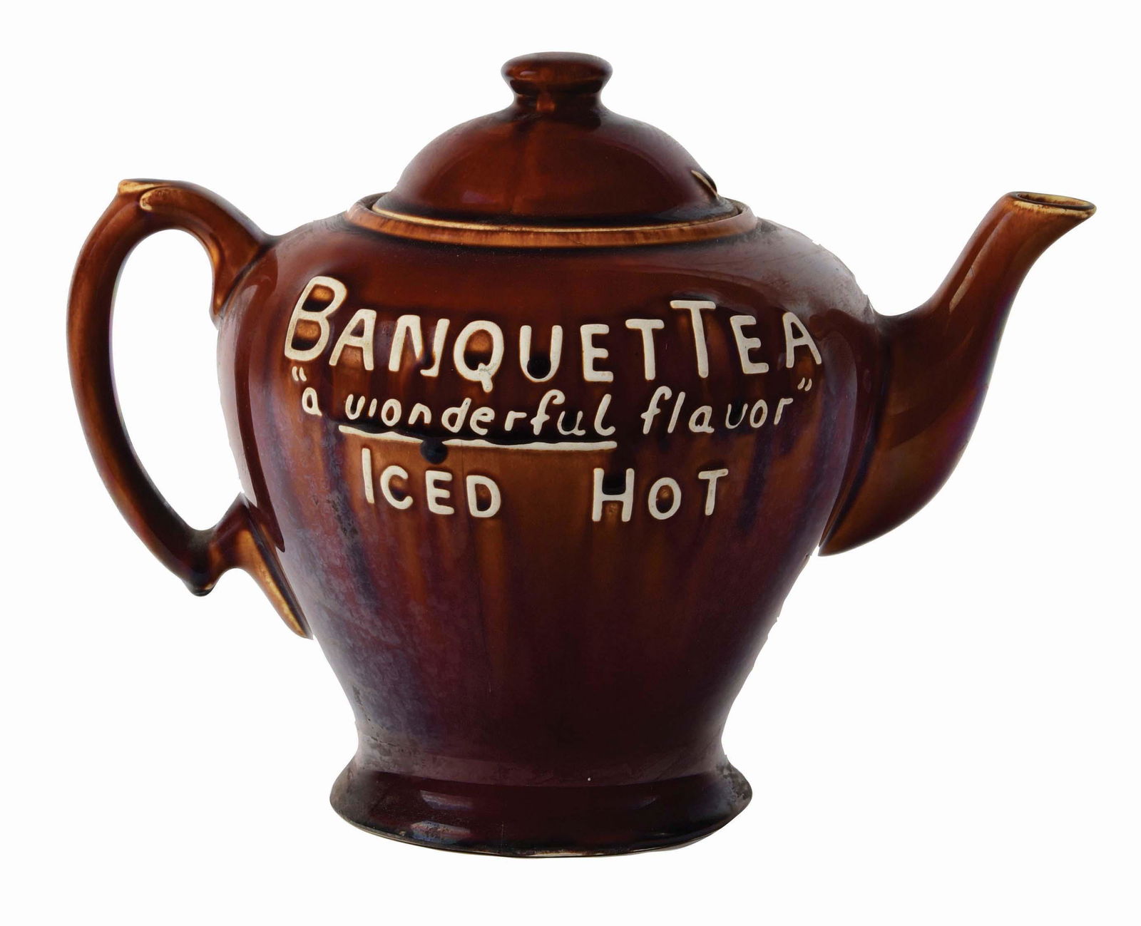 OVERSIZED BANQUET TEA CERAMIC STORE DISPLAY. (1 of 2)