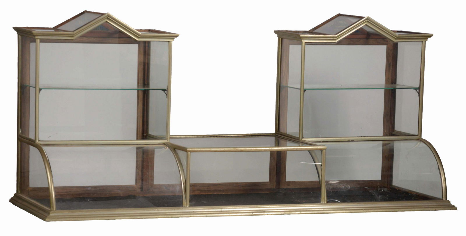 CLAES & LEHNBEUTER DOUBLE STEEPLE NICKEL SHOW CASE. (1 of 5)