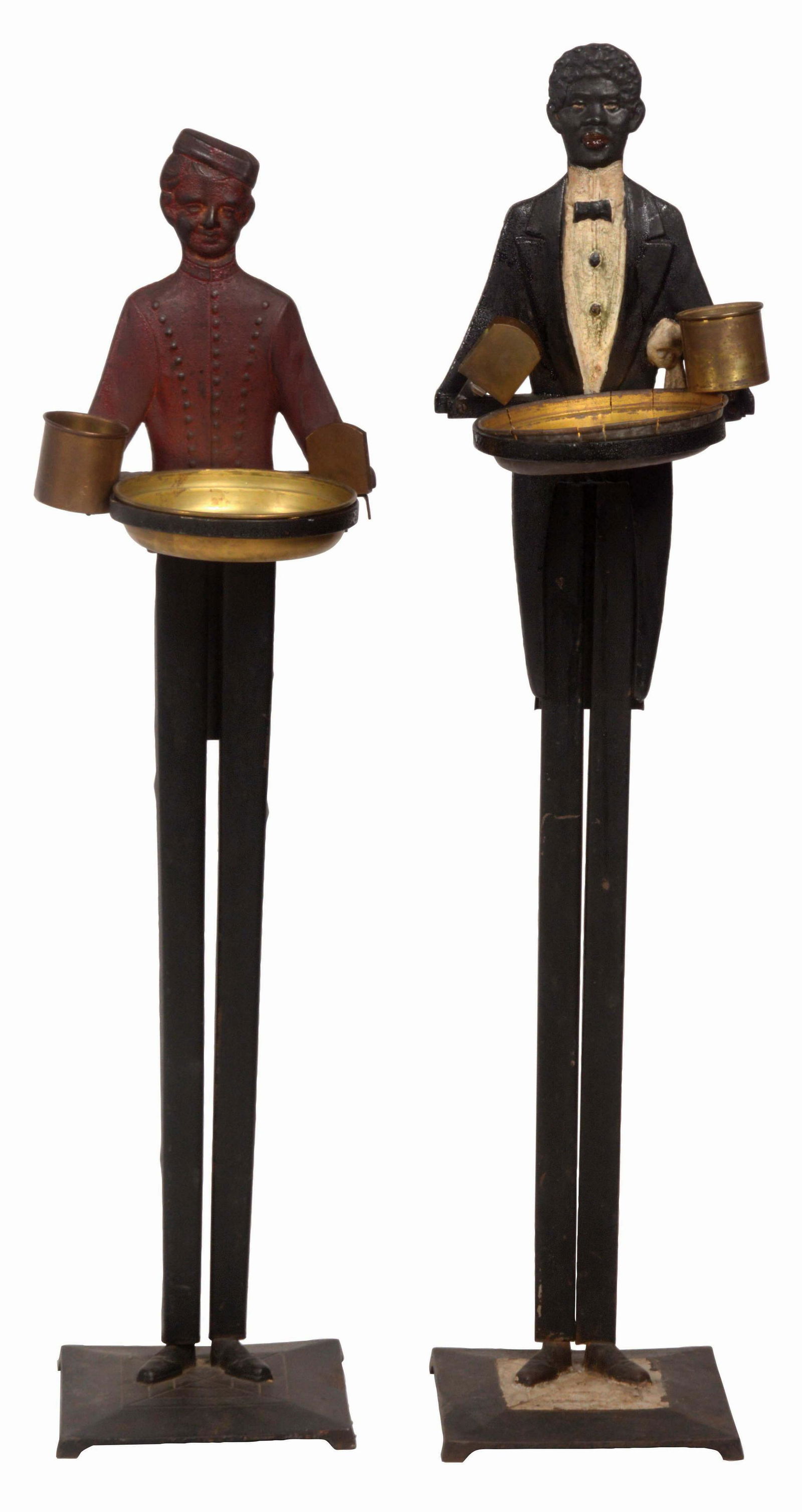 LOT OF 2: BULTER CIGAR STANDS. (1 of 2)